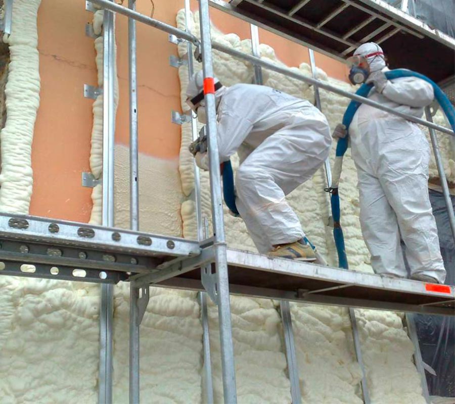 Стоимость напыления теплоизоляции