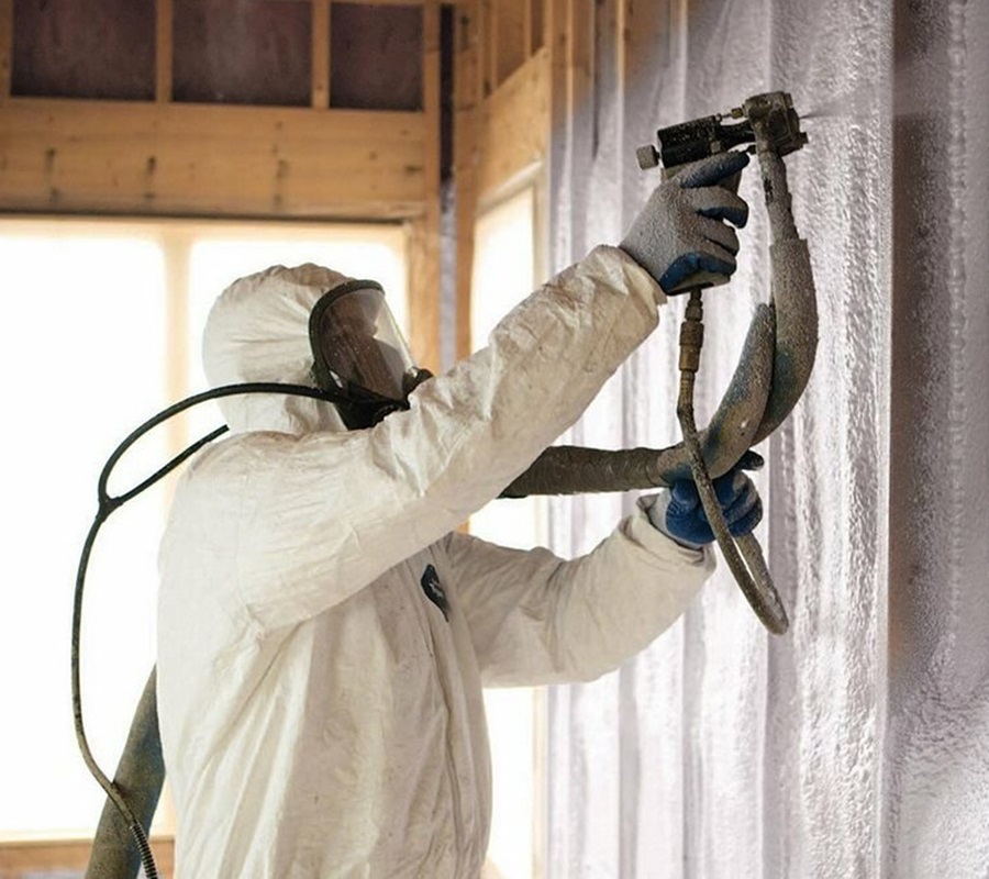 Гидроизоляция путем напыления ППУ