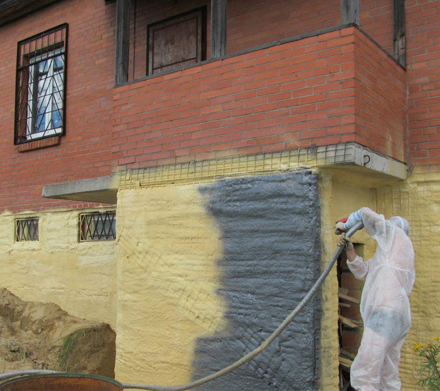 ППУ для фундамента