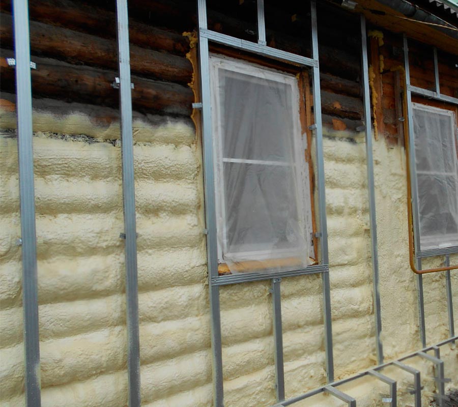 Деревянный дом утеплить пенополиуретаном