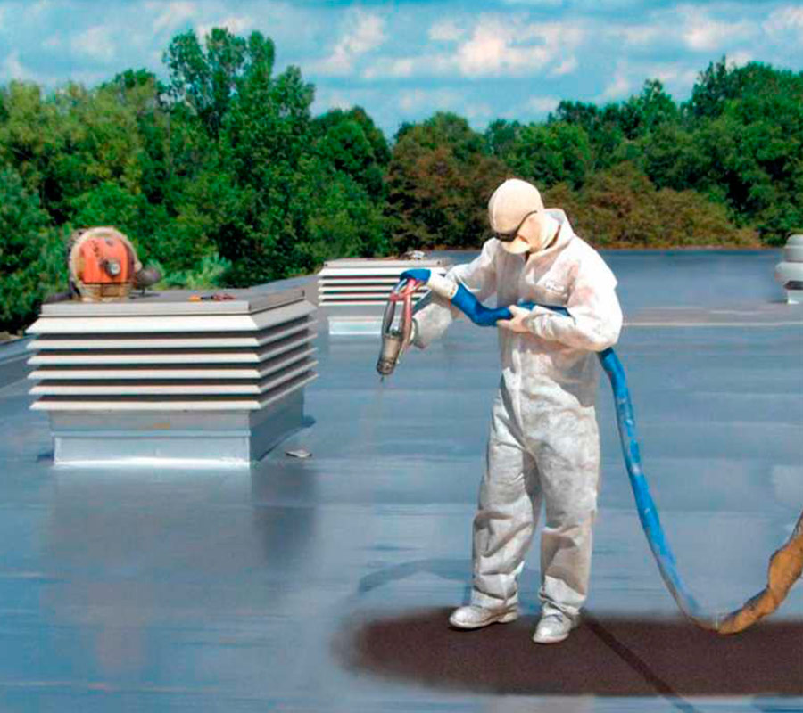 Гидроизоляция кровли полимочевиной