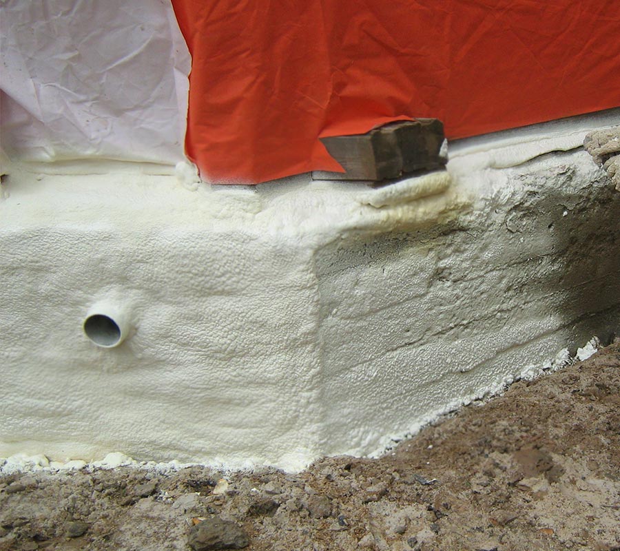 Утепление фундаментов зданий и сооружений