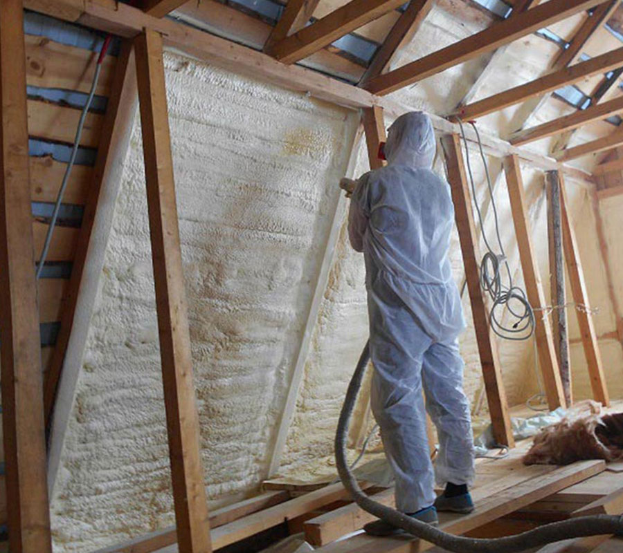 Утепление мансарды