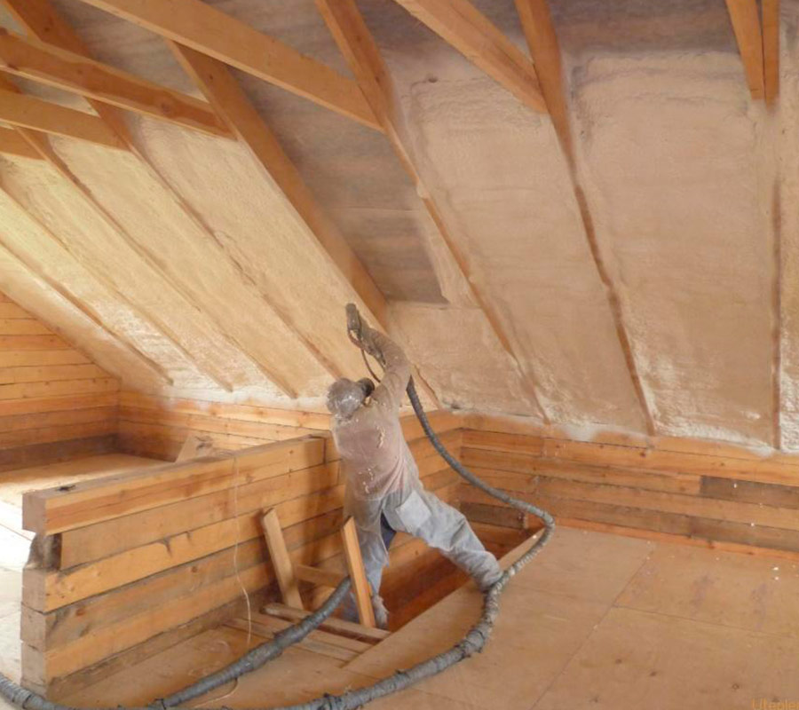 Утепление пенополиуретаном