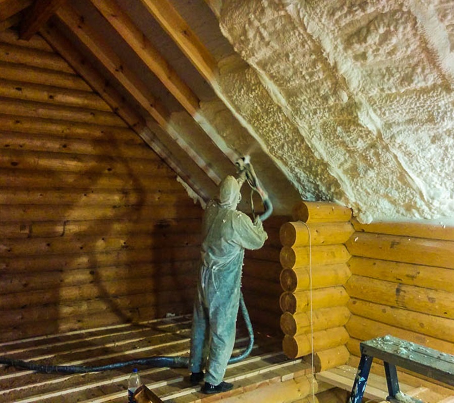 Утепление крыши ППУ от компании Нювел Утепление крыши ППУ от компании Нювел