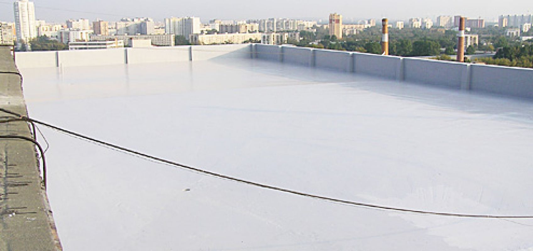 теплоизоляция крыши административного здания, отремонтировать кровлю в школе ППУ - Фабрика