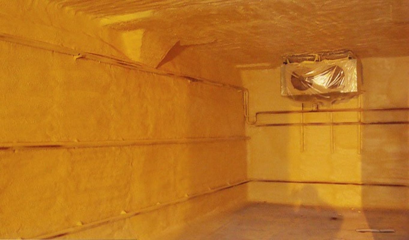 Ремонт теплоизоляции промышленного холодильника