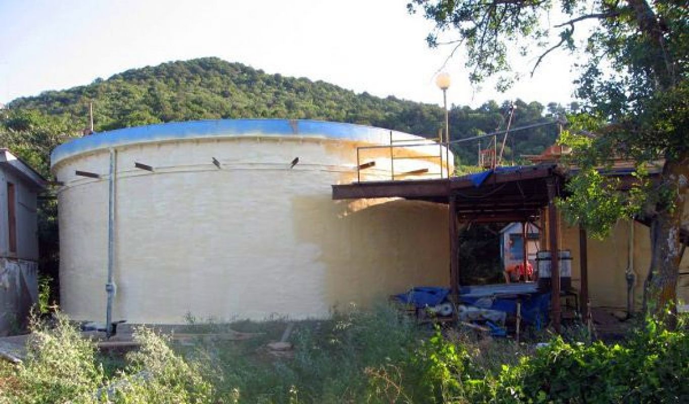 Термоизоляция ППУ емкостей для содержания морских животных